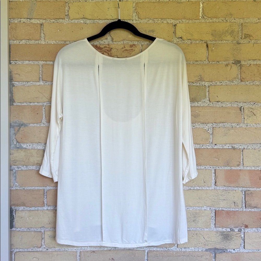 New Miik 🇨🇦 Women's Cream Top - Picture 4 of 6